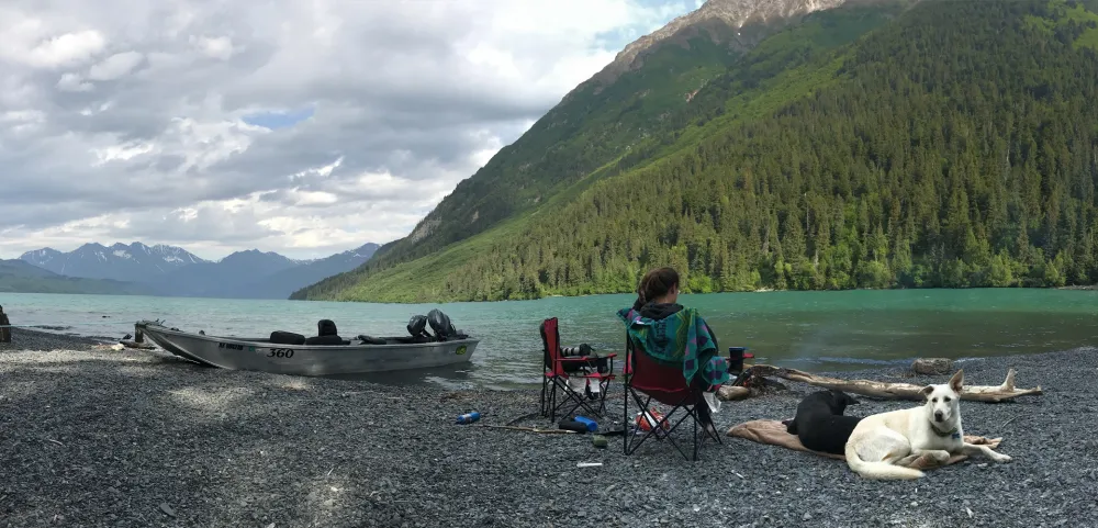 Kenai fishing guide trip photo 13