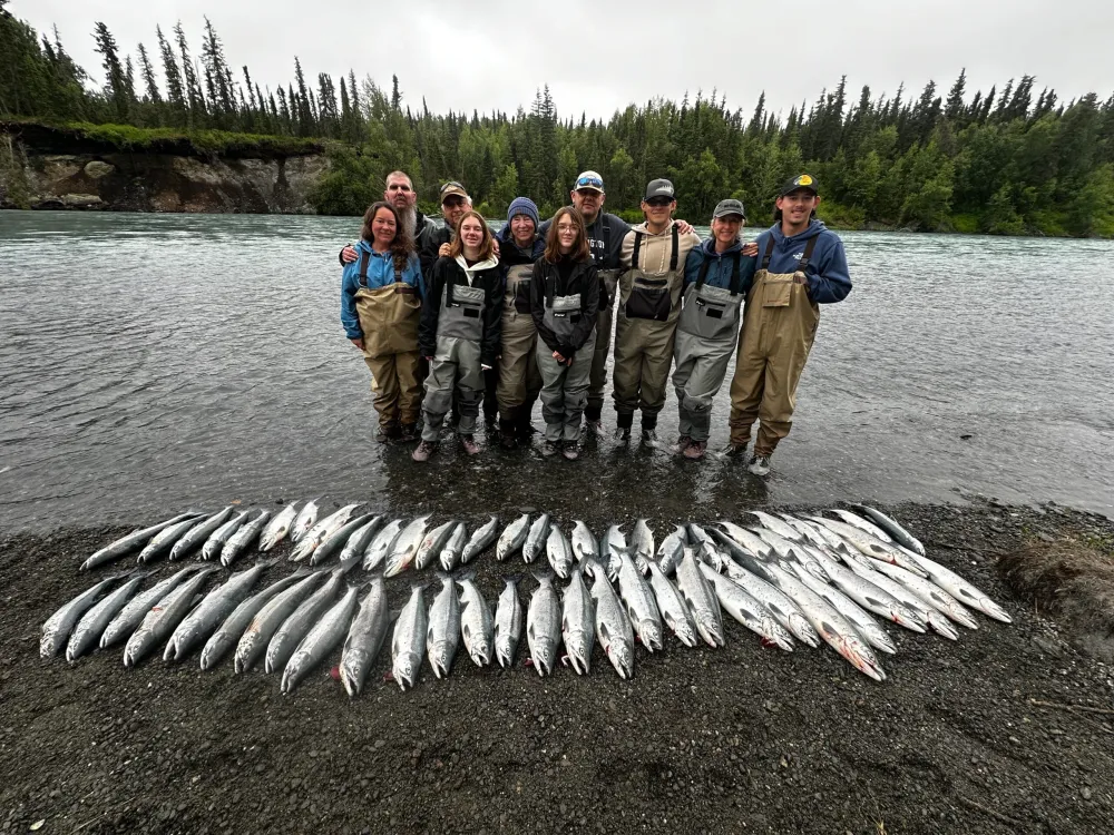 Summer season fishing