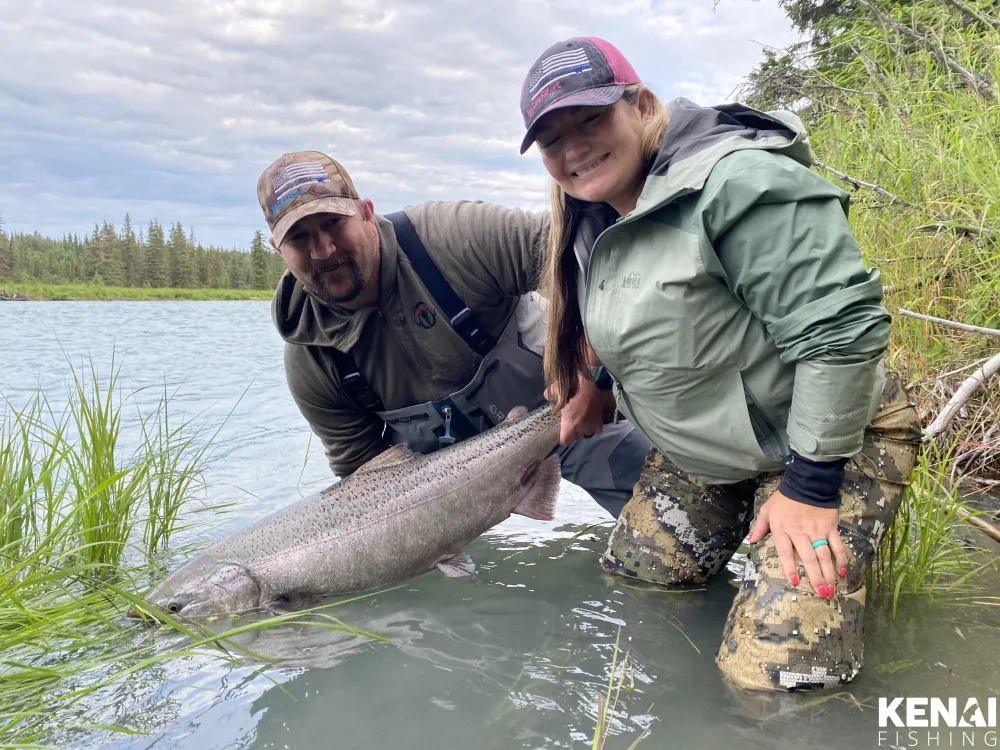 Kenai fishing guide trip photo 4